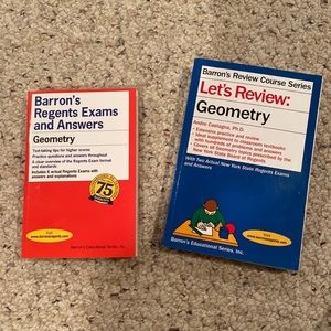 Barrons Geometry Review Set